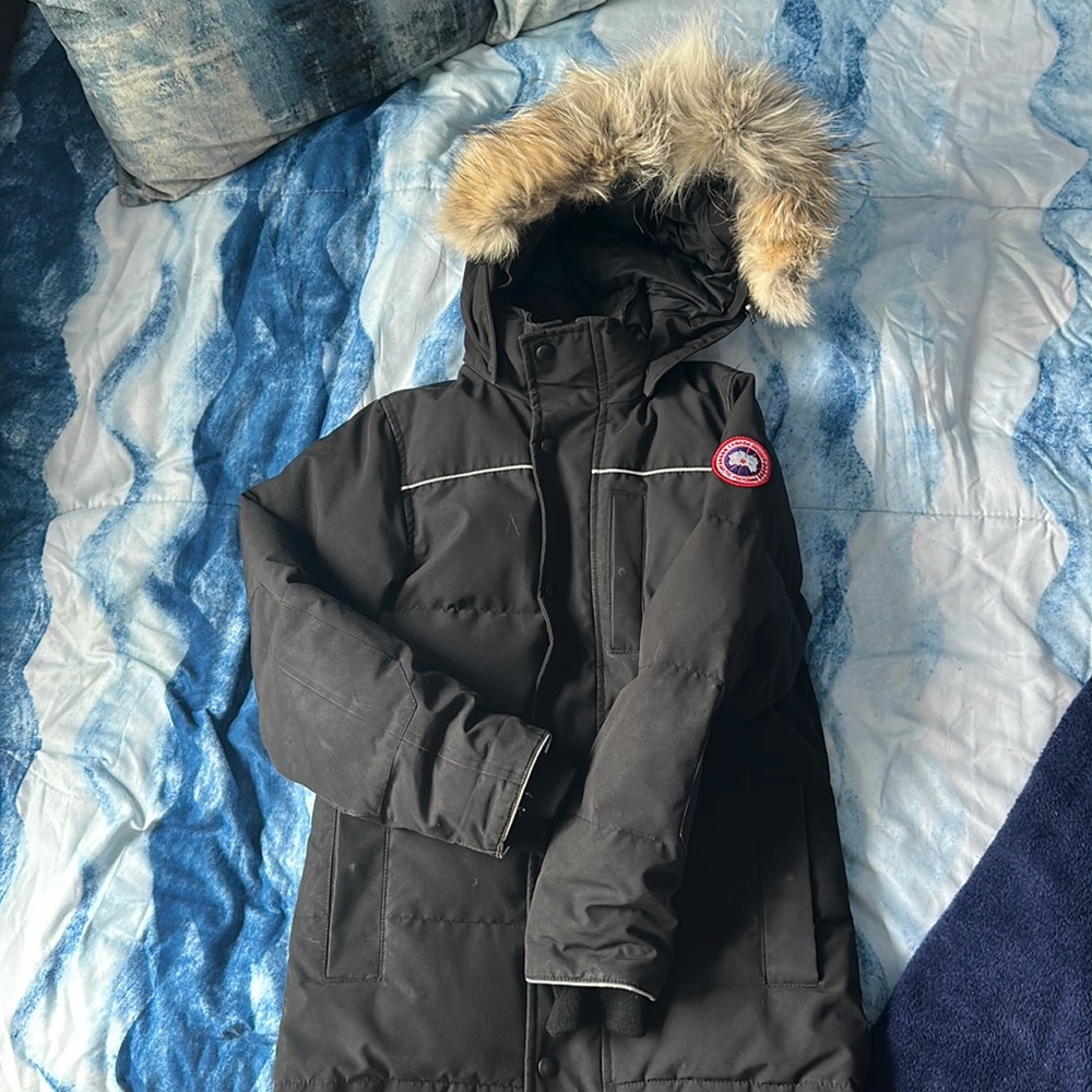 Kids Authentic Canada Goose Down Parka